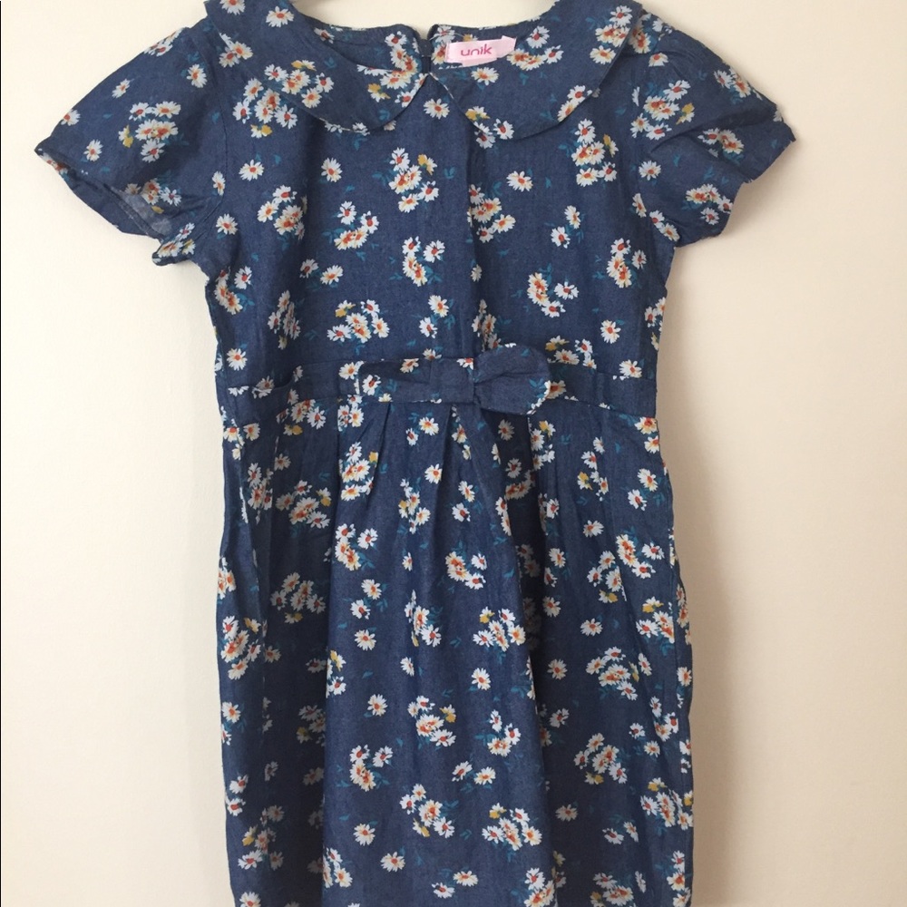 NWT girls floral print dress
